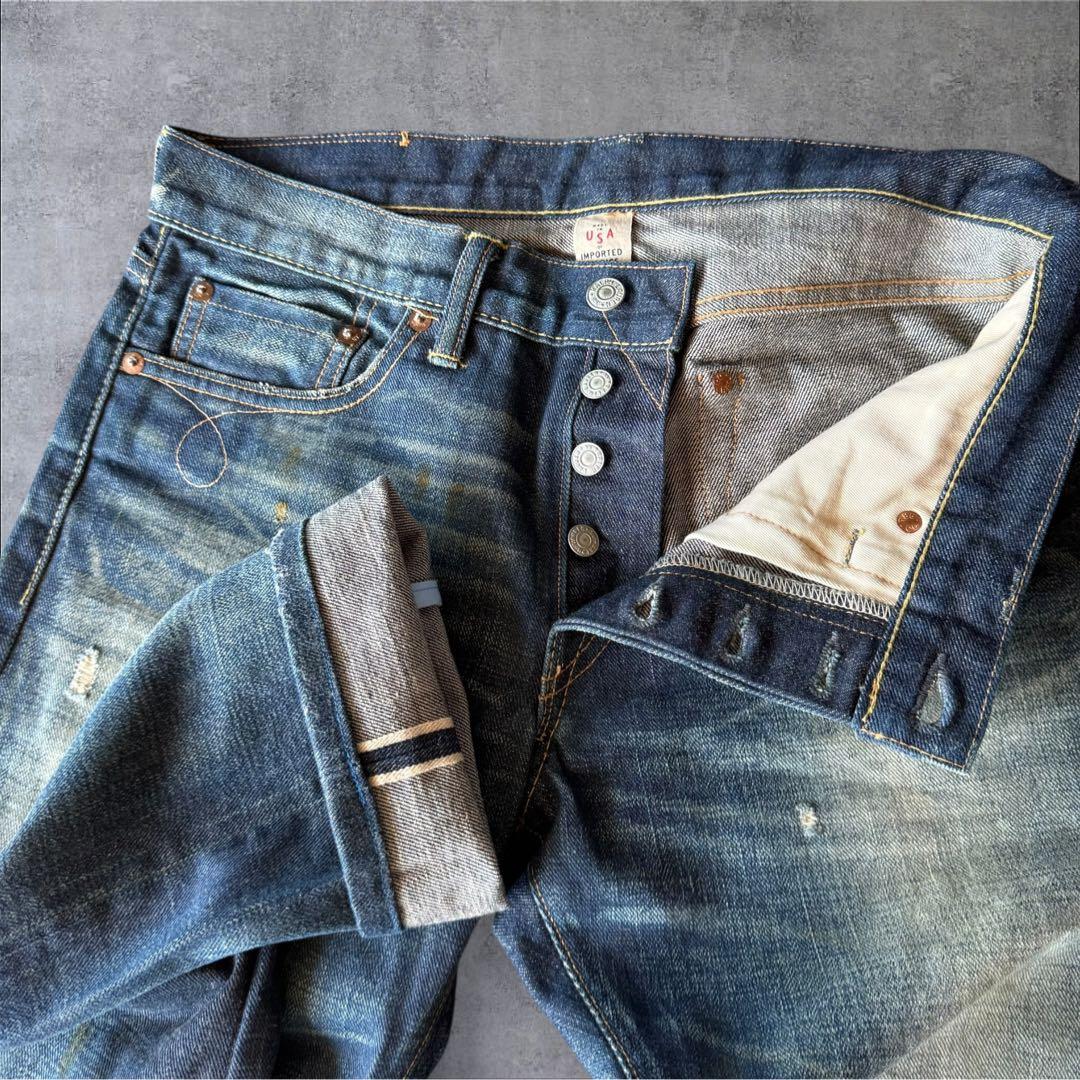 29 RRL ダブルアールエル スリムブーツカットデニムパンツ ジーンズ USA