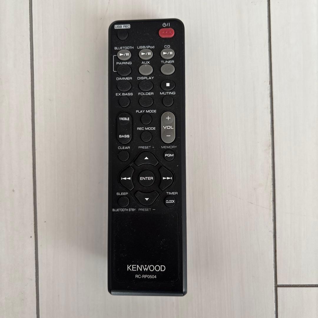 KENWOOD ケンウッドK-505 ミニコンポ USBポート付き 2015年製