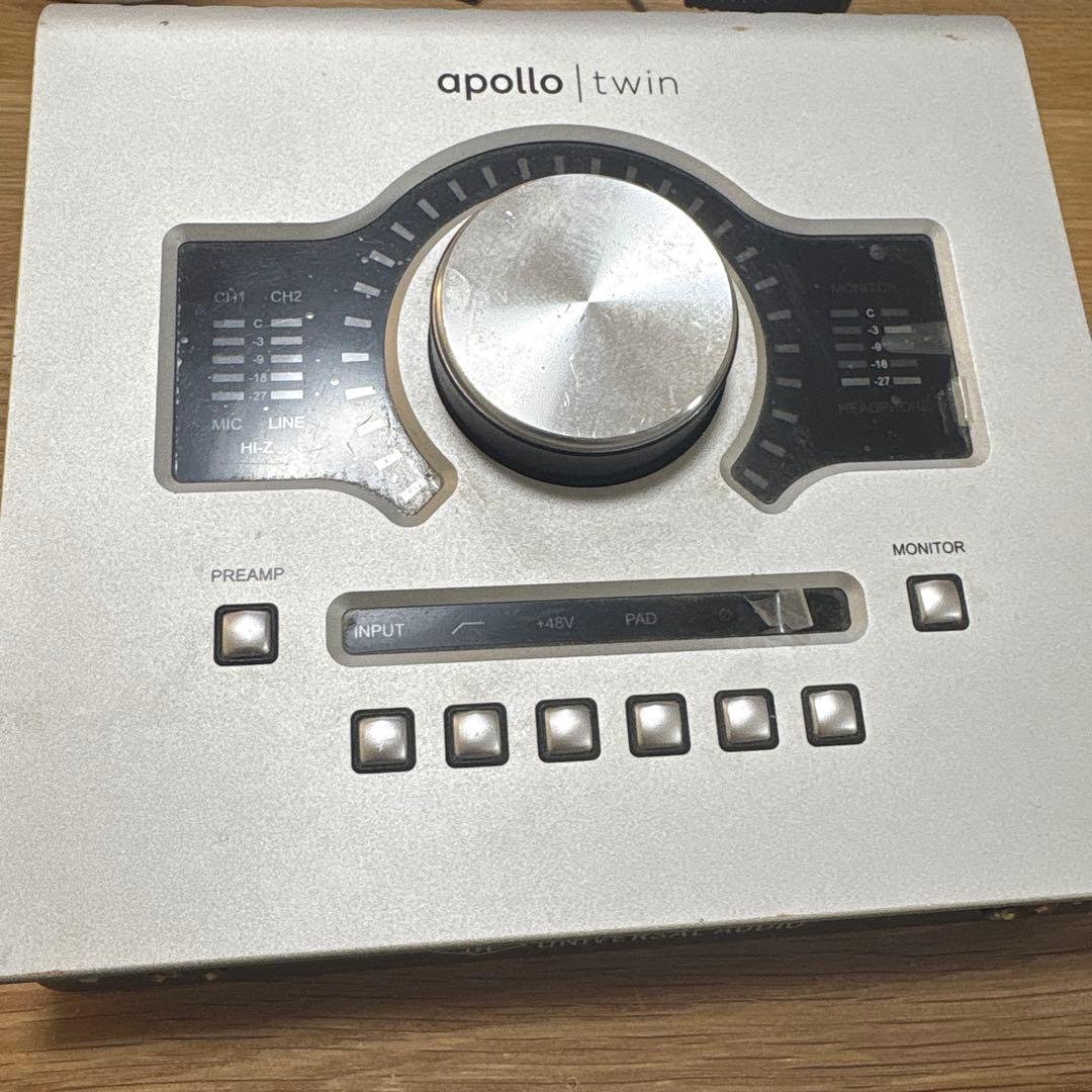 【Apple純正変換アダプタ付】 Apollo Twin Duo / 元箱あり