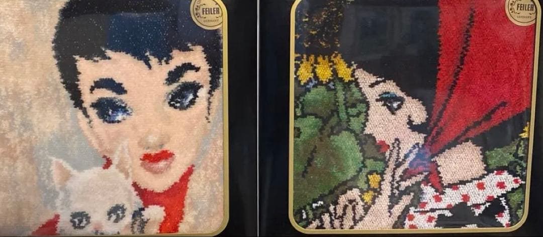 FEILERフェイラー　中原淳一　タオルハンカチ　2枚