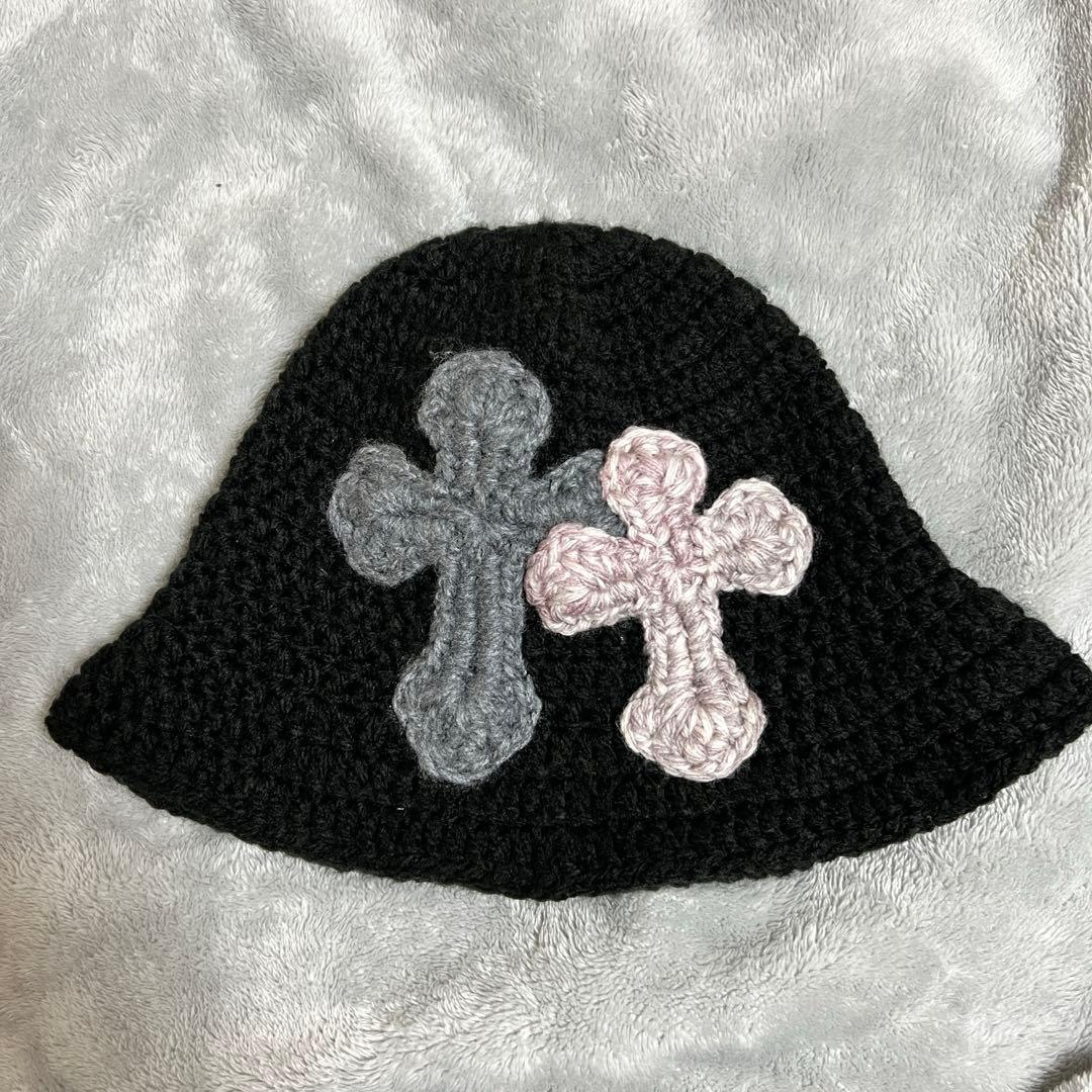 希少 Y.A.R.N. KNIT HAT-50 バケットハット ニット