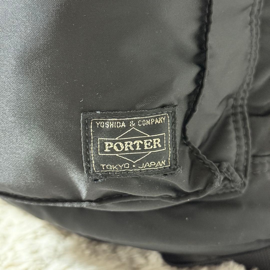 未使用品✨PORTER TANKER　タンカー　バックパック　リュックサック　黒