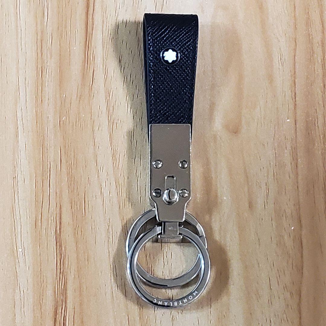 【美品】MONTBLANC サルトリアルループキーフォブ ブラック