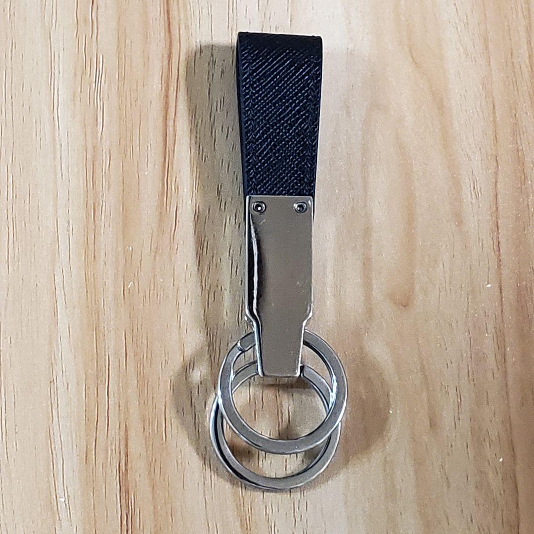 【美品】MONTBLANC サルトリアルループキーフォブ ブラック