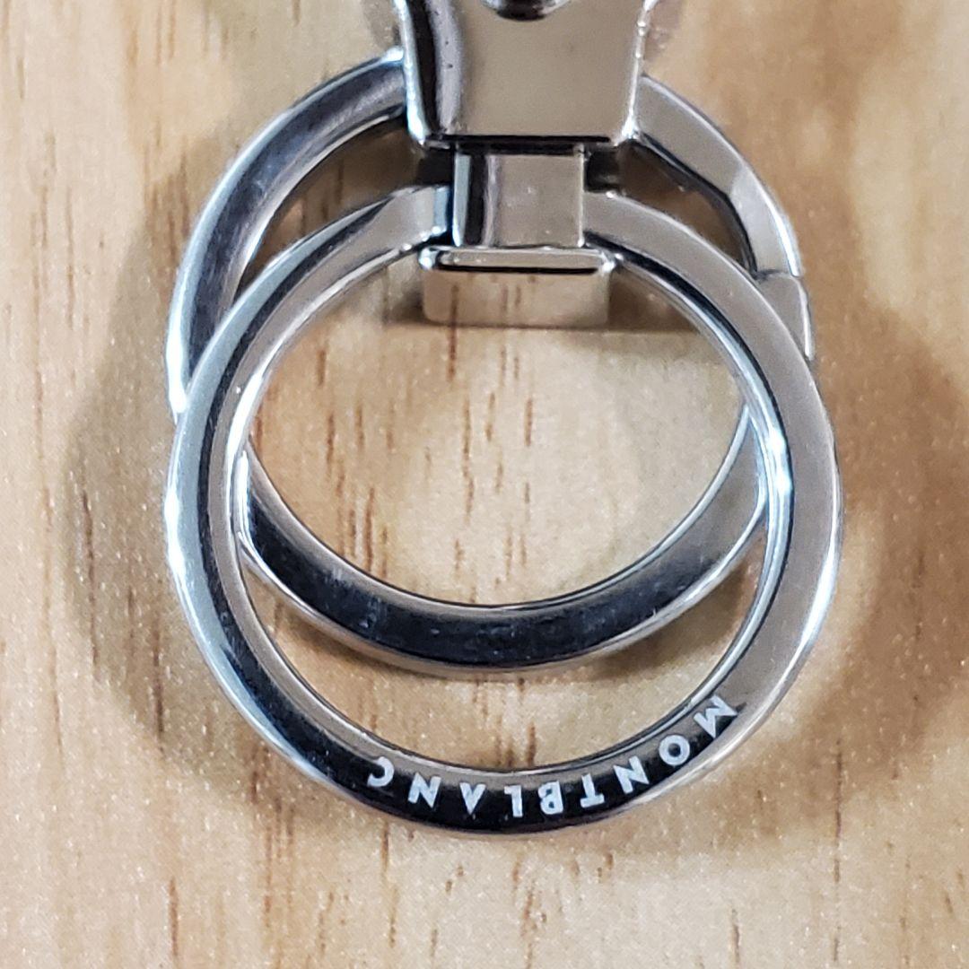 【美品】MONTBLANC サルトリアルループキーフォブ ブラック