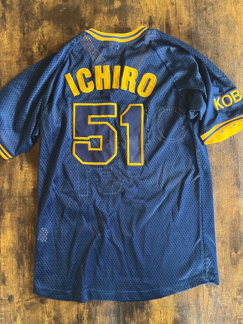 希少　イチロー選手 ユニフォーム 51番 オリックス　時代　メッシュ素材