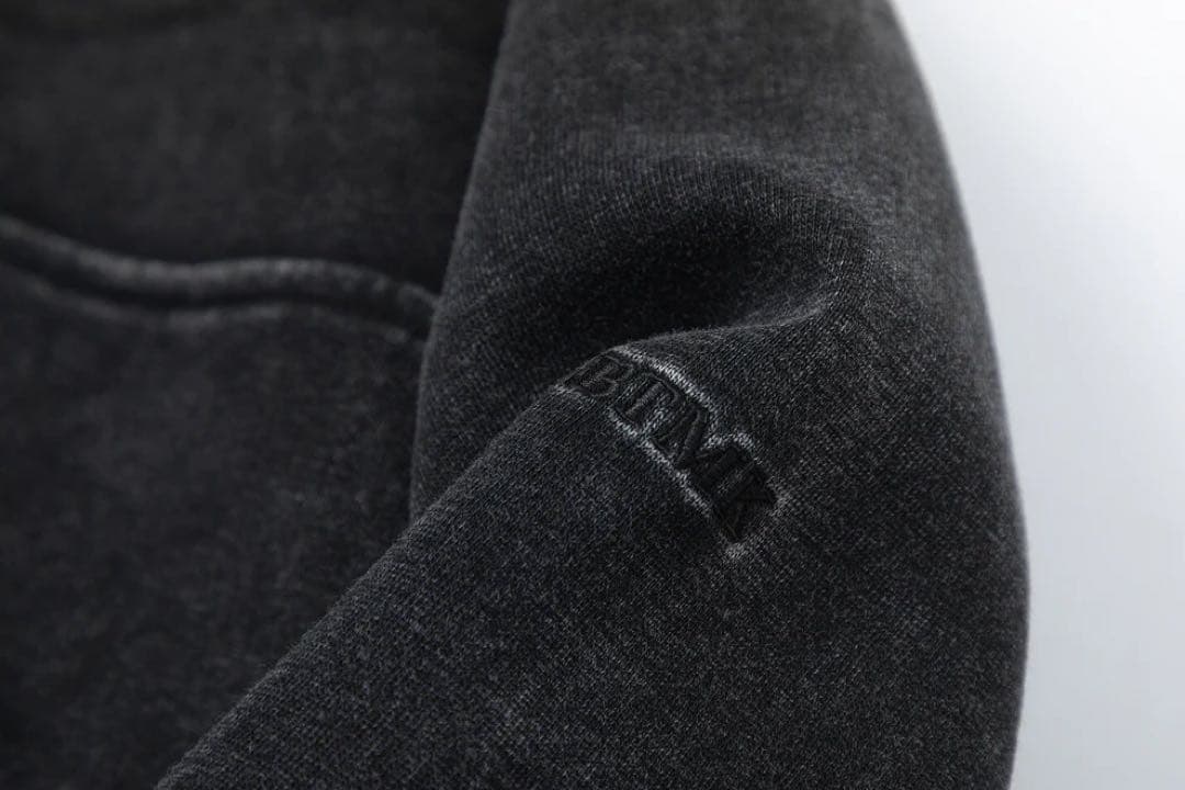 【新品 未使用】BTMK HALF ZIP SWEAT washed XS919