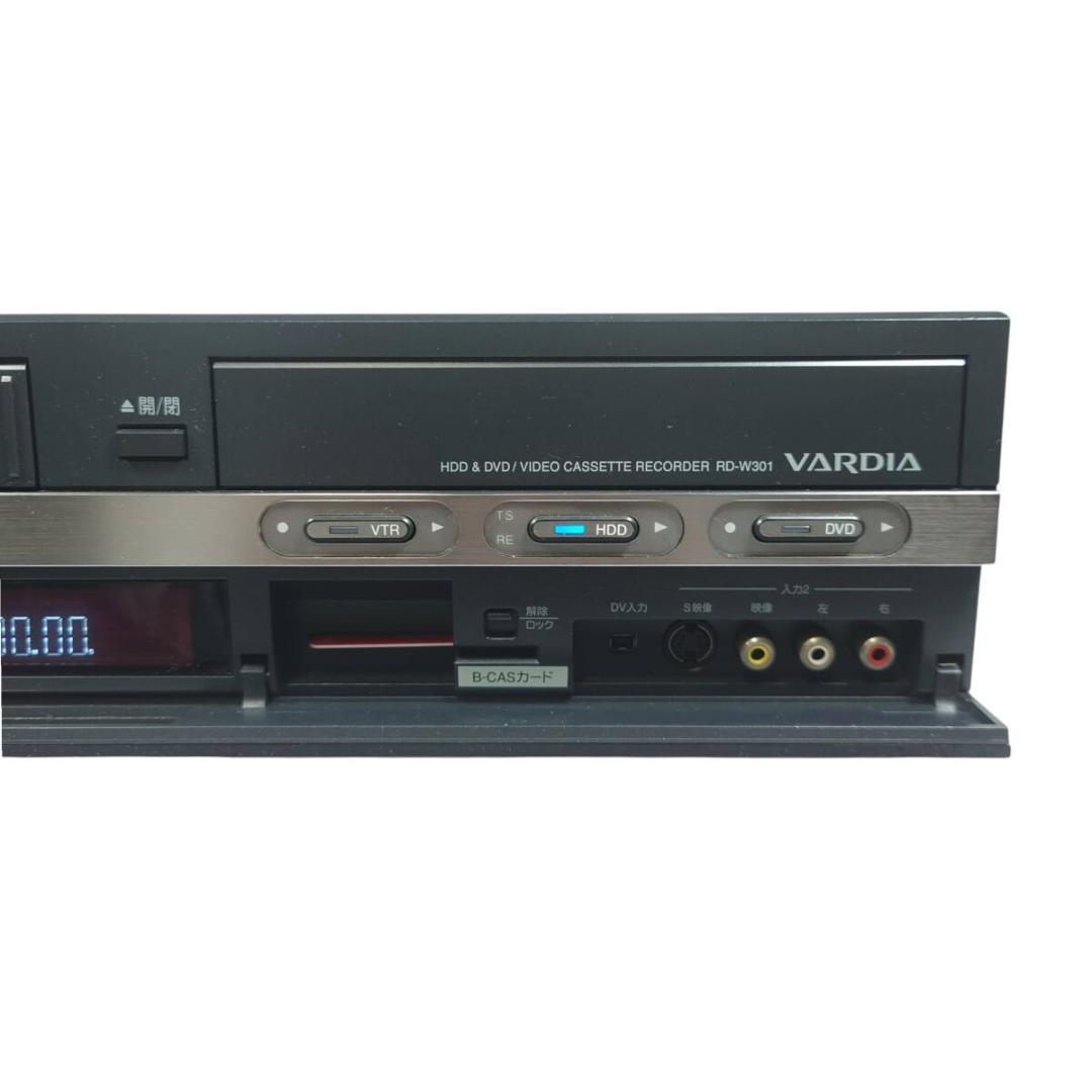 動作美品☆TOSHIBA RD-W301 VTR一体型HDD＆DVDレコーダー