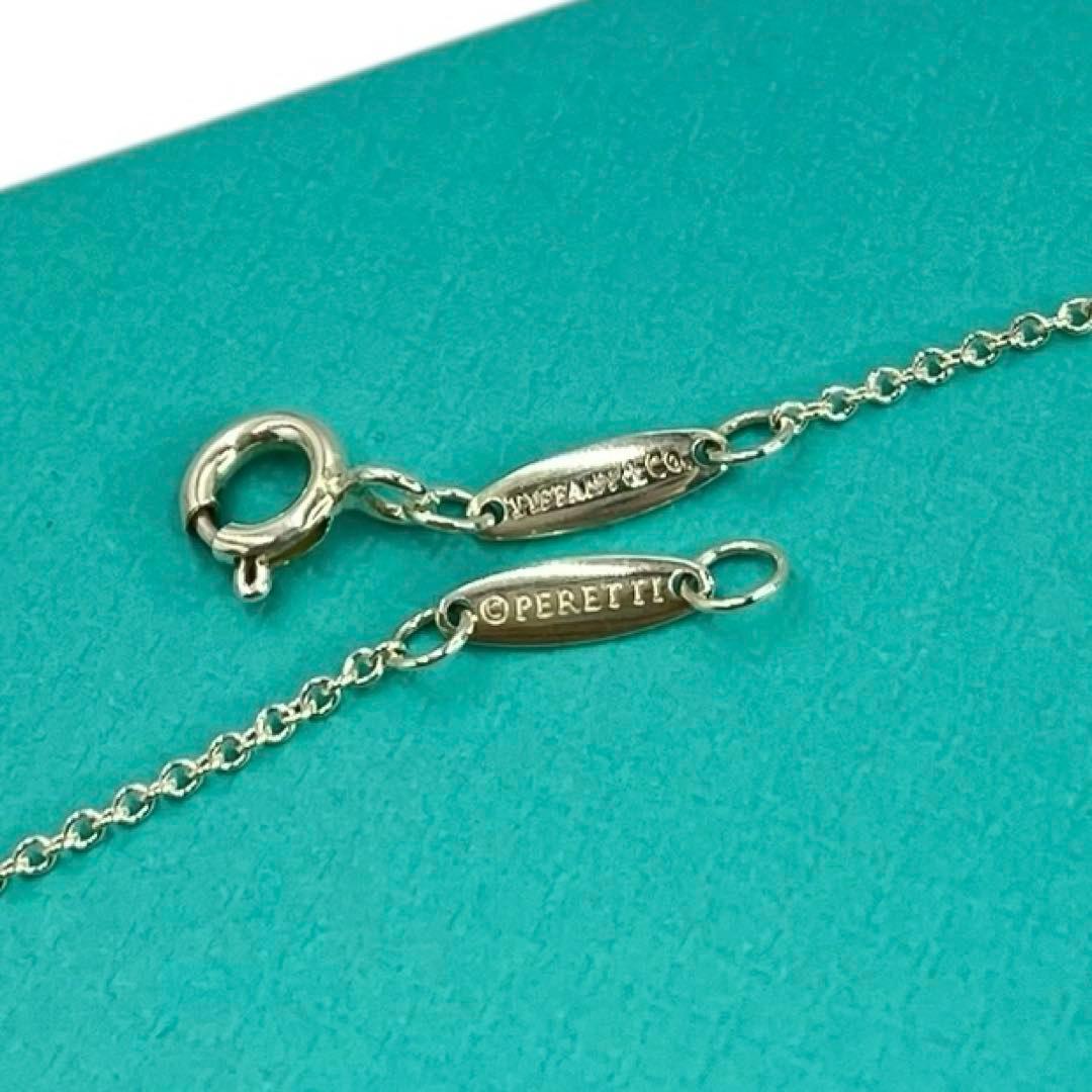 美品 Tiffany エルサペレッティ ネックレス ハート ミニ プチ シルバー