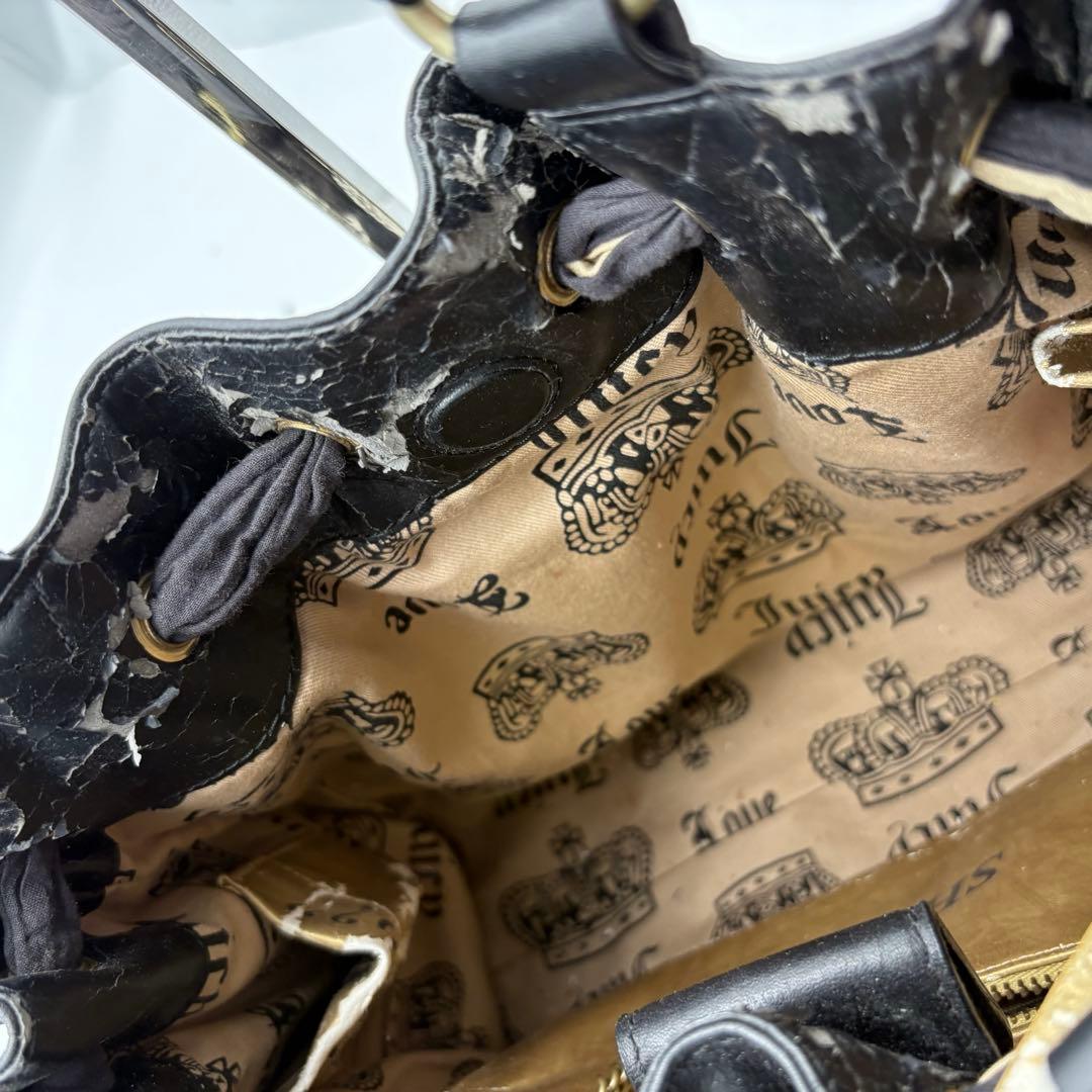 juicy couture ジューシークチュール　平成　ハンドバッグ ブラック