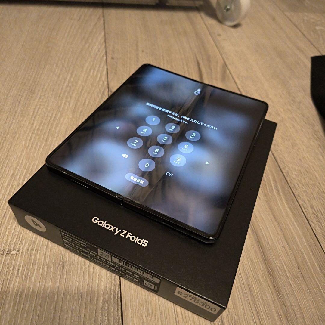 Galaxy Z Fold5 ブラック 本体