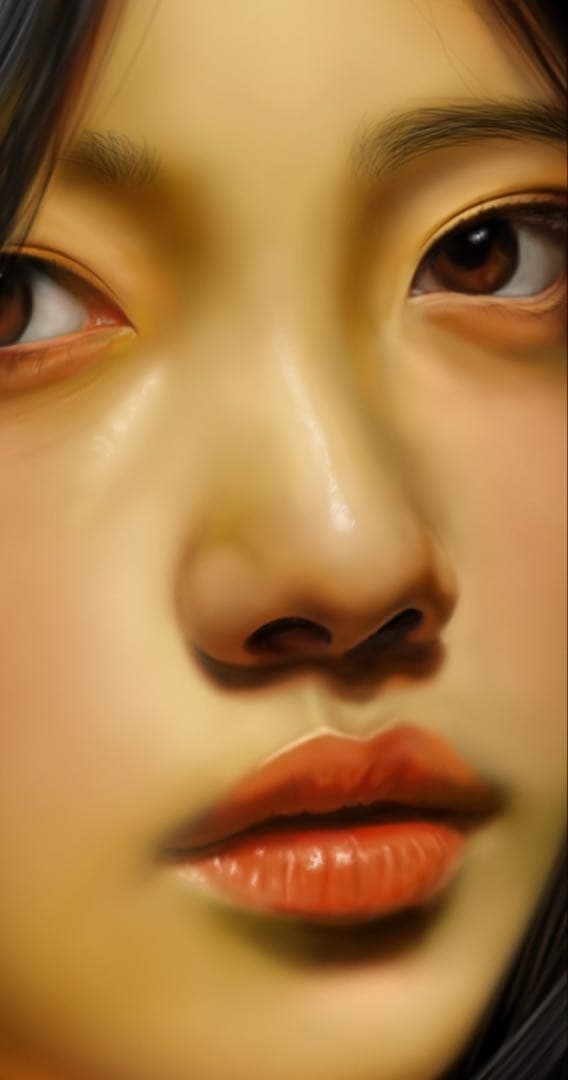 【至高のアート作品・最高級絵画】リアリズム作画・美しい女性をモデルのアート作品