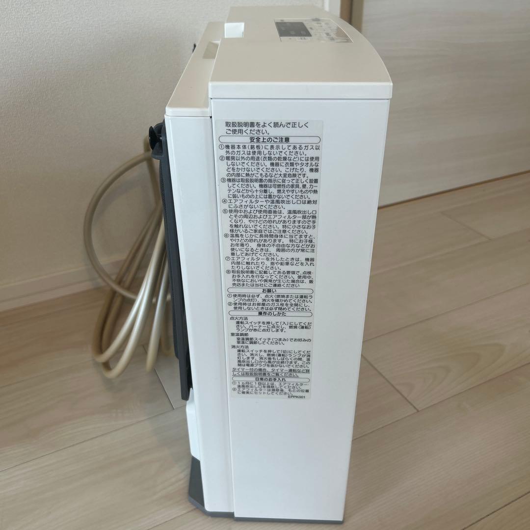 きゅう ノーリツ　GFH-4006S-W5 ガスファンヒーター　都市ガス用