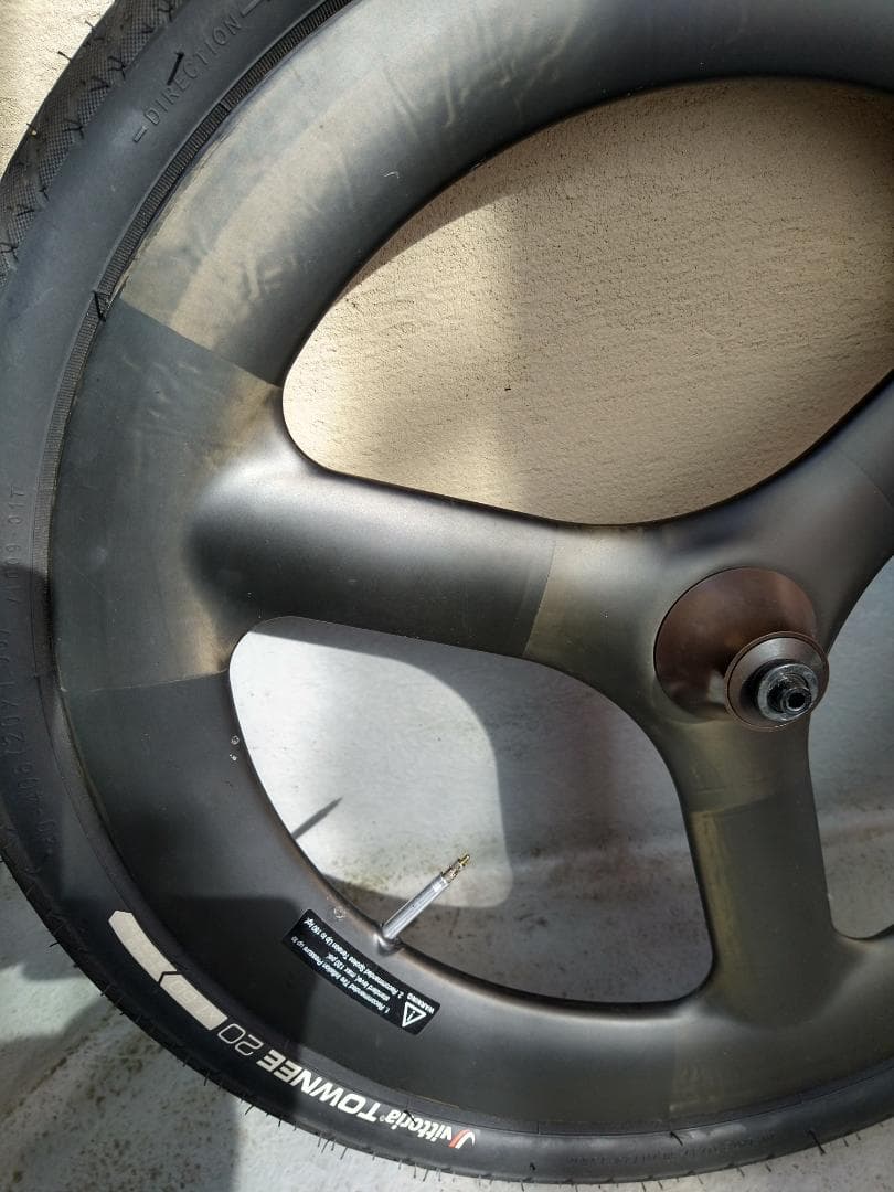 ICAN カーボンバトンホイール前後セット 20インチ451ディスクブレーキ用