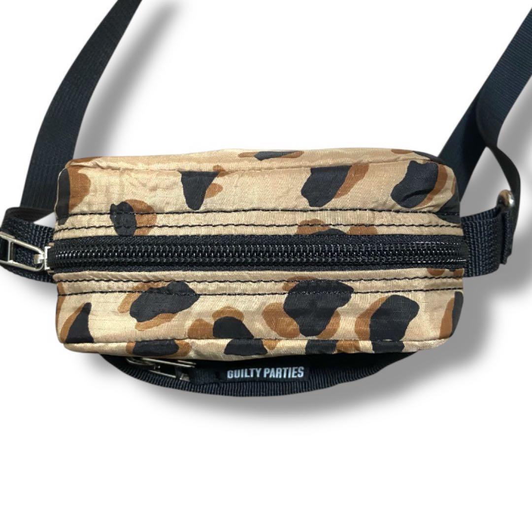 【極美品】ワコマリア×スピークイージー コラボ ショルダーバッグ レオパード