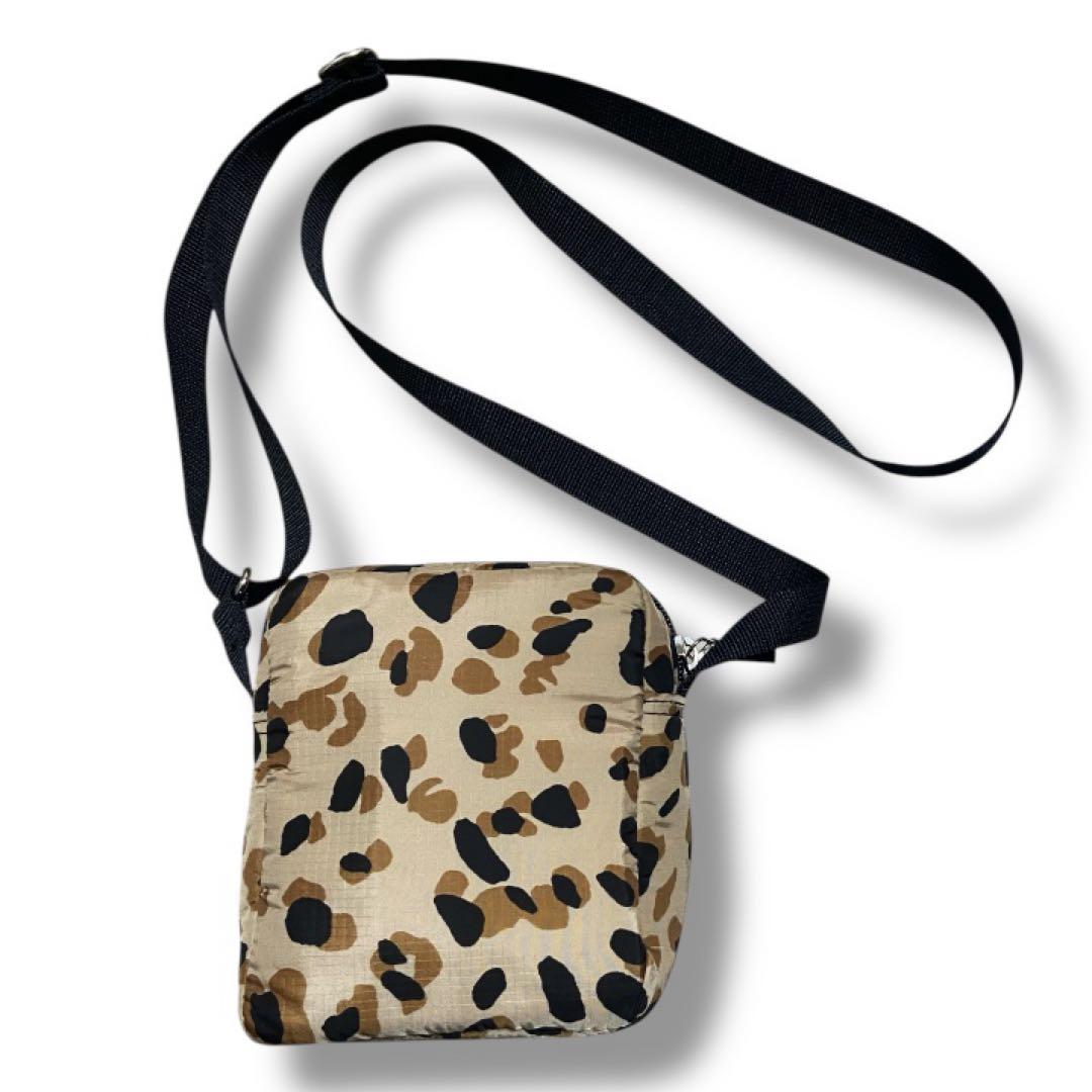 【極美品】ワコマリア×スピークイージー コラボ ショルダーバッグ レオパード