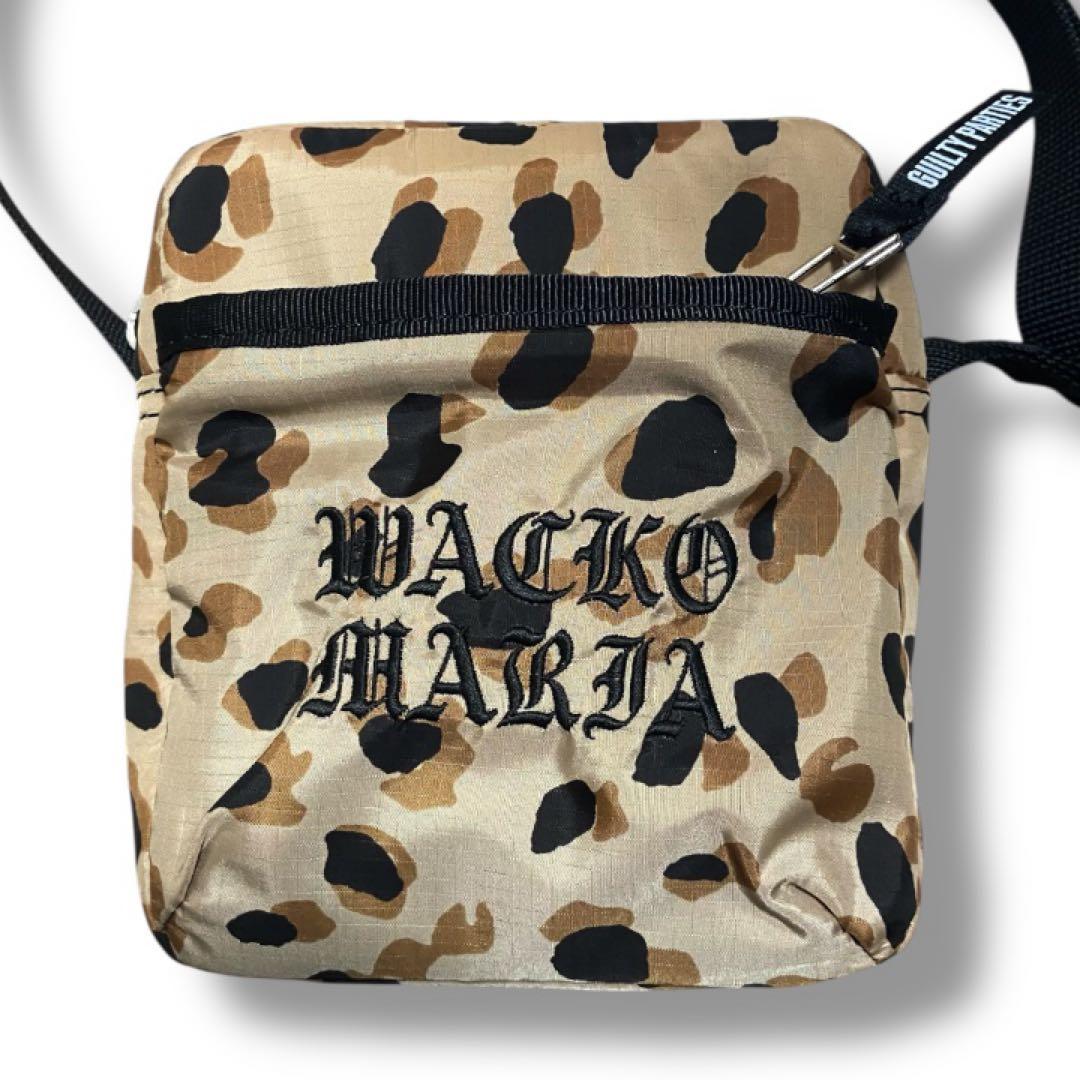 【極美品】ワコマリア×スピークイージー コラボ ショルダーバッグ レオパード