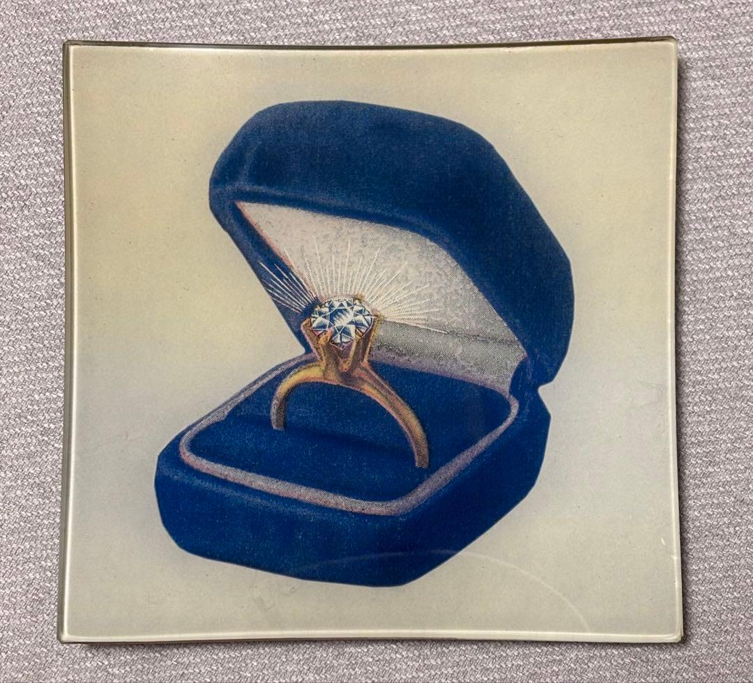 ジョンデリアン デコパージュ★ダイヤモンドリング★