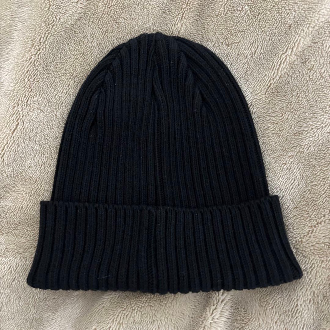 Supreme Overdyed Beanie black ニット帽
