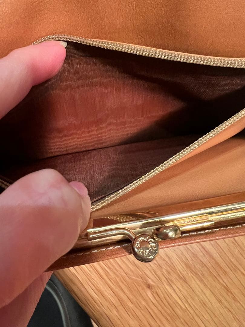 セリーヌ 長財布　マカダム柄　ヴィンテージ