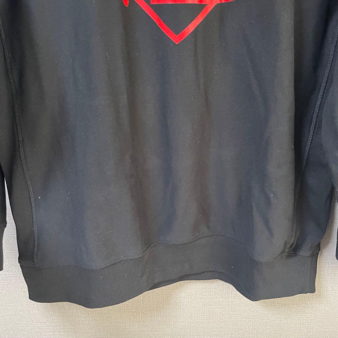 早い者勝ち　HUMAN MADE KAWS スウェット　トレーナー ブラック　L