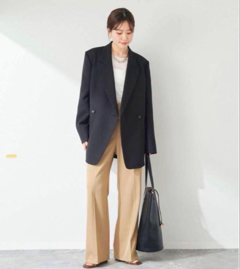 Plage 【R'IAM】OXテーラードジャケット38ブラック