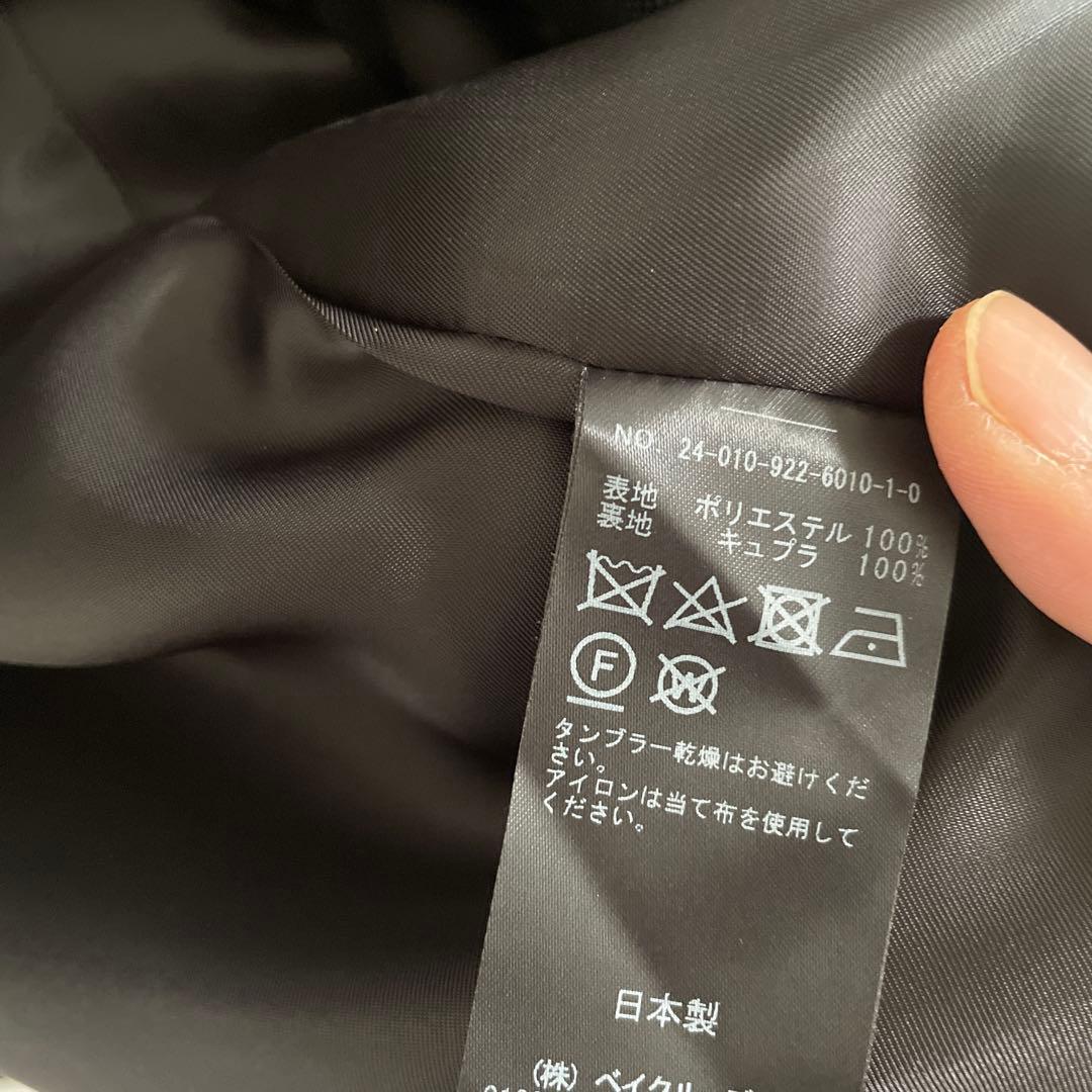 Plage 【R'IAM】OXテーラードジャケット38ブラック