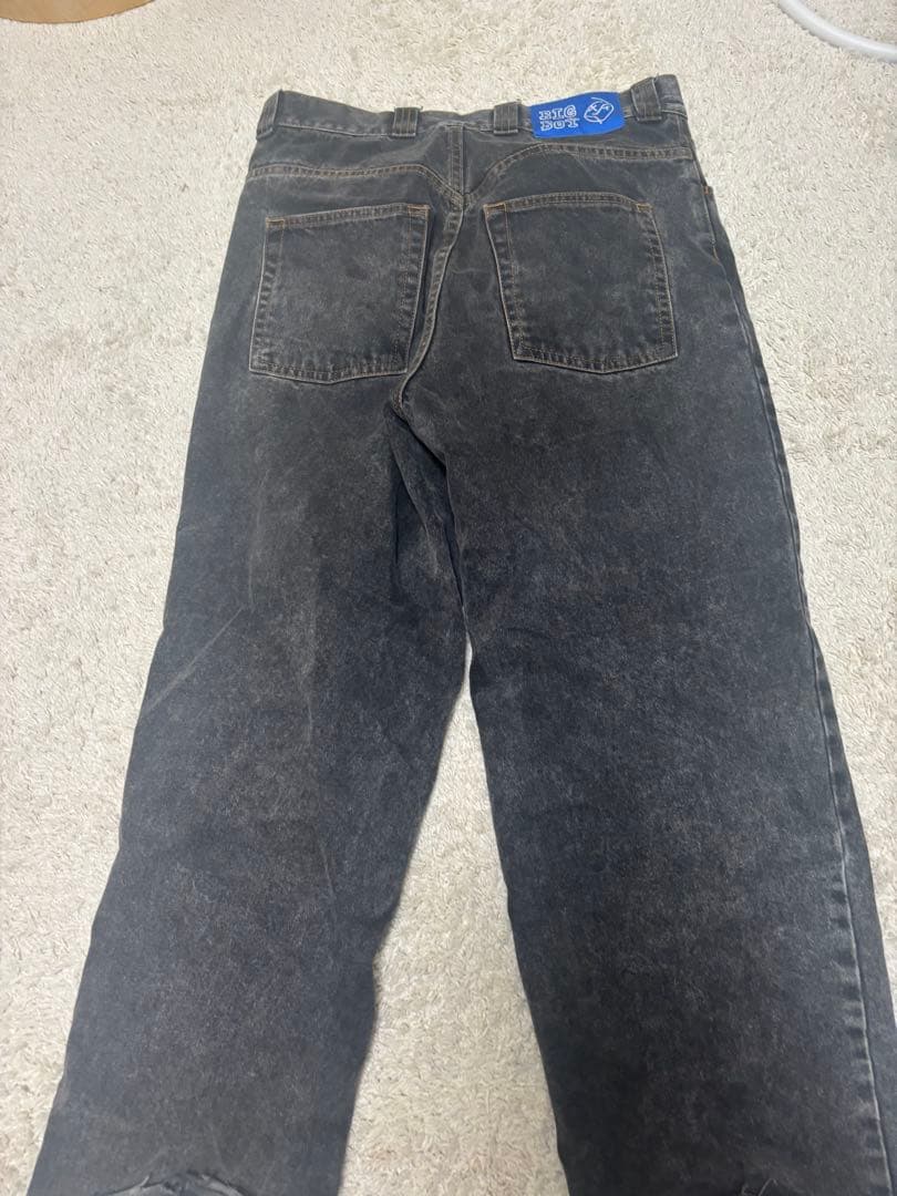 BIGBOY ダークグレー デニムパンツ S