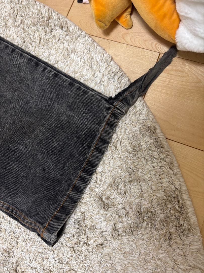 BIGBOY ダークグレー デニムパンツ S