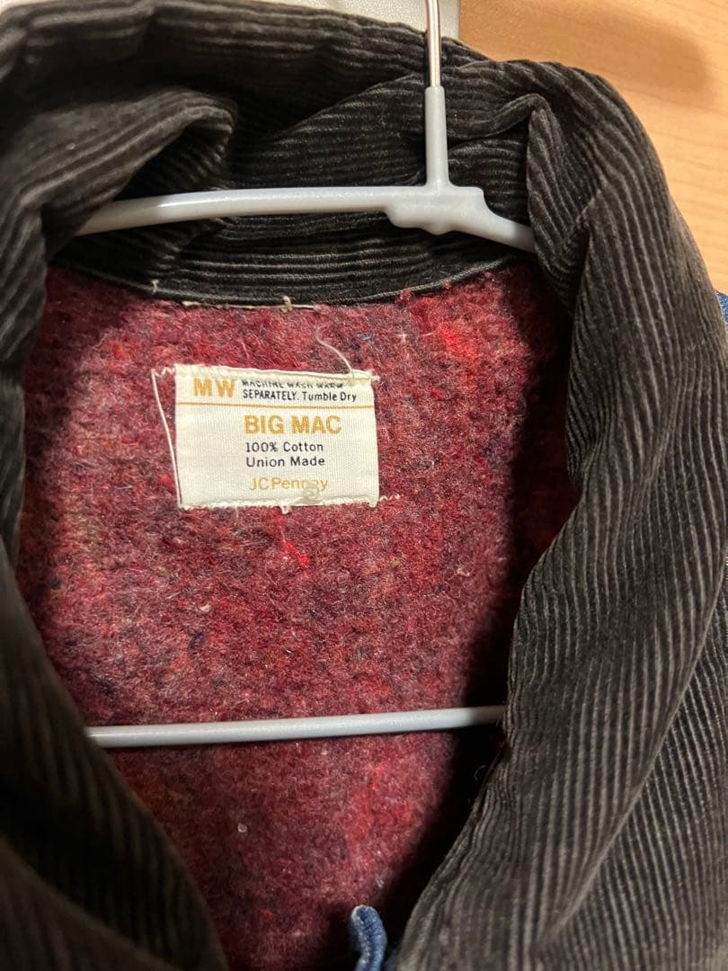 60s〜70s BIG MAC デニム チョアジャケット カバーオール 古着