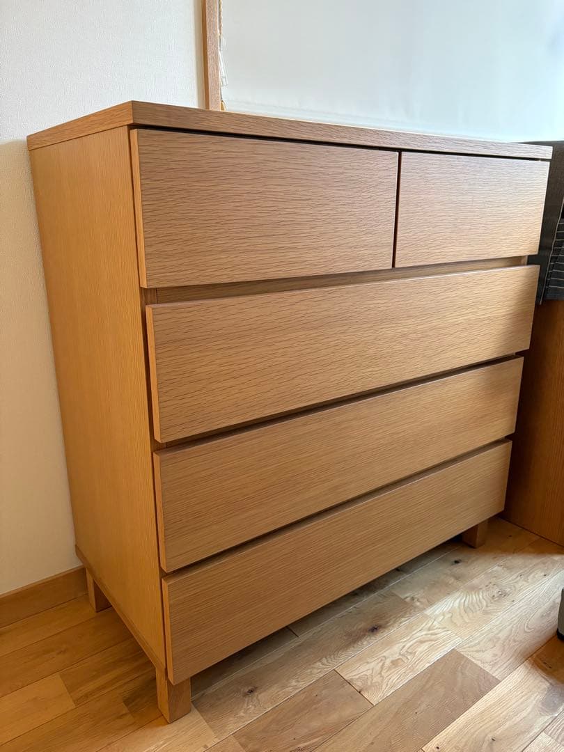 無印　チェスト　4段