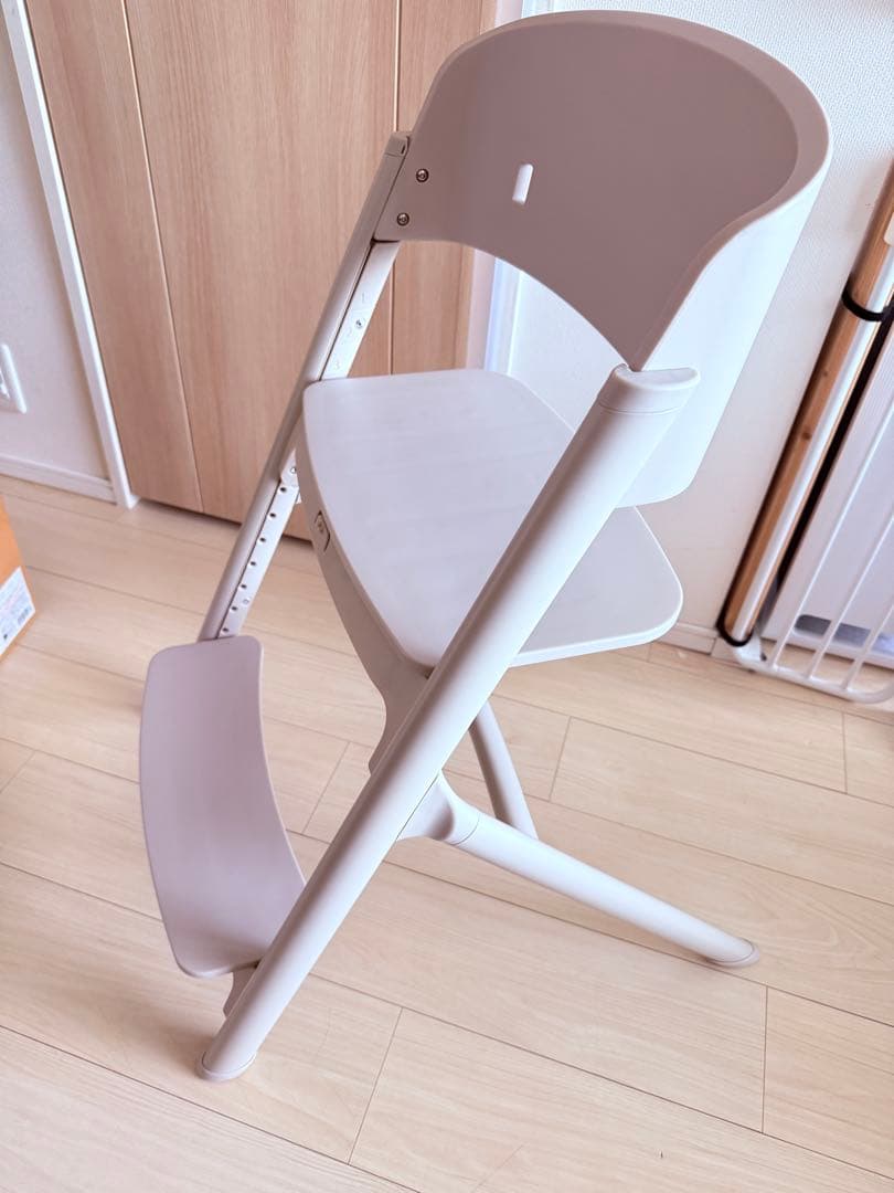 【新色グレージュ】NOVUS　ノウス ハイチェア　ヤトミ　離乳食チェア