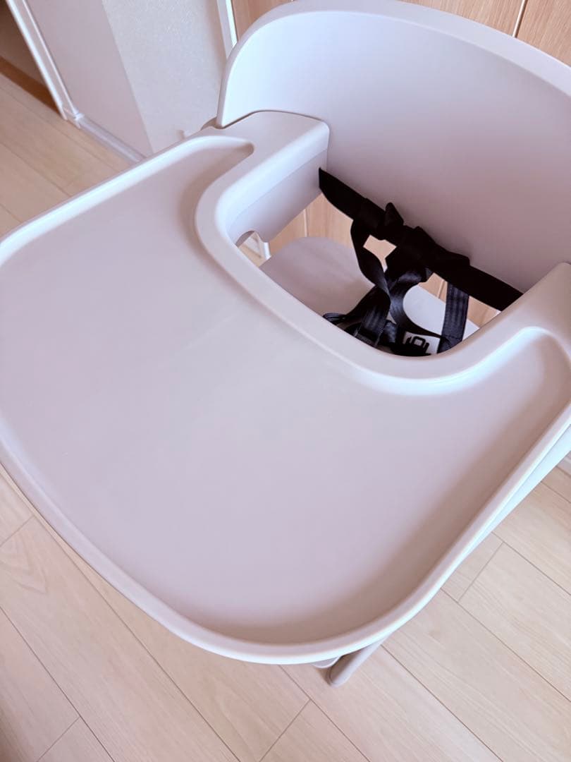 【新色グレージュ】NOVUS　ノウス ハイチェア　ヤトミ　離乳食チェア