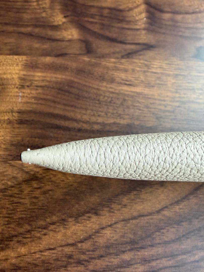 ボナベンチュラ アイグラスケース シュリンクレザー グレージュ