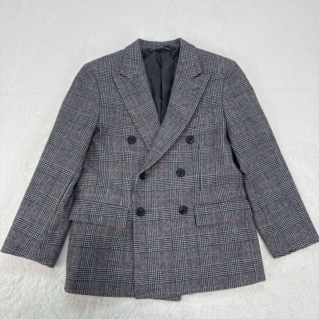 美品　Polo byRalphLauren 男の子　スーツ　ウール　チェック