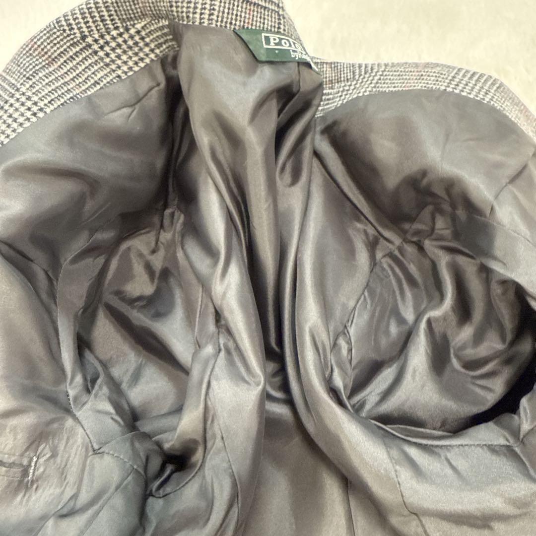 美品　Polo byRalphLauren 男の子　スーツ　ウール　チェック