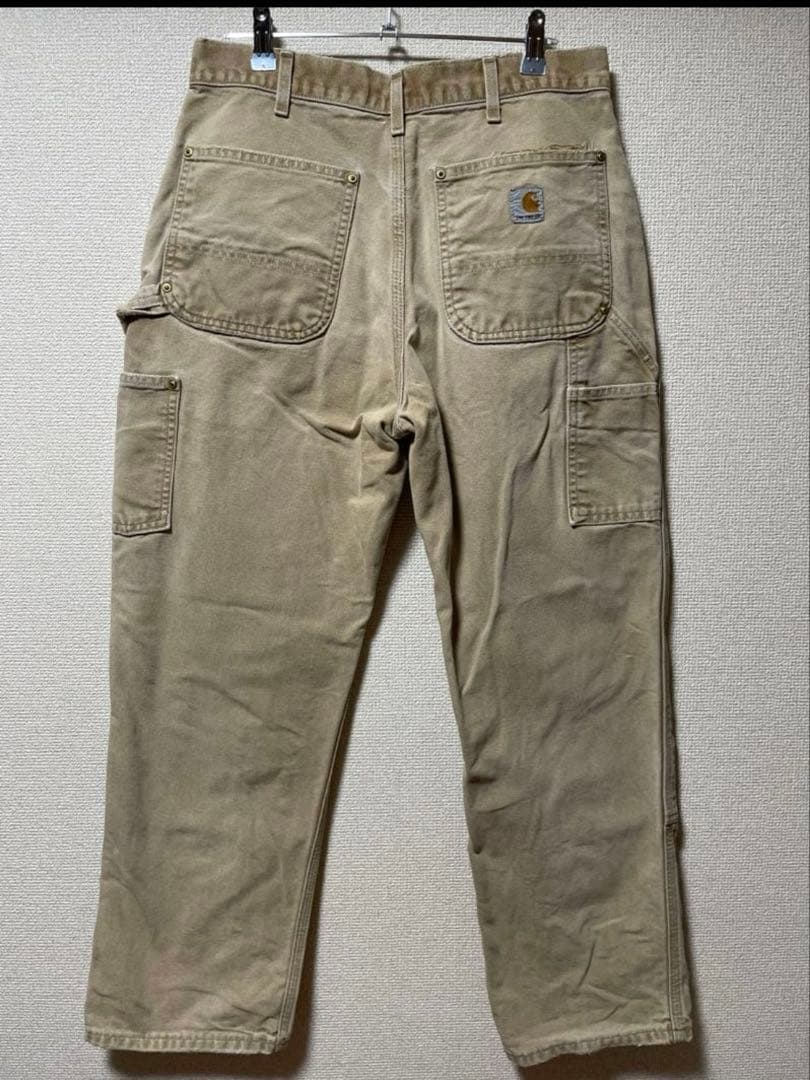 メキシコ製 Carhartt カーハート ダブルニー ダック生地 ワークパンツ