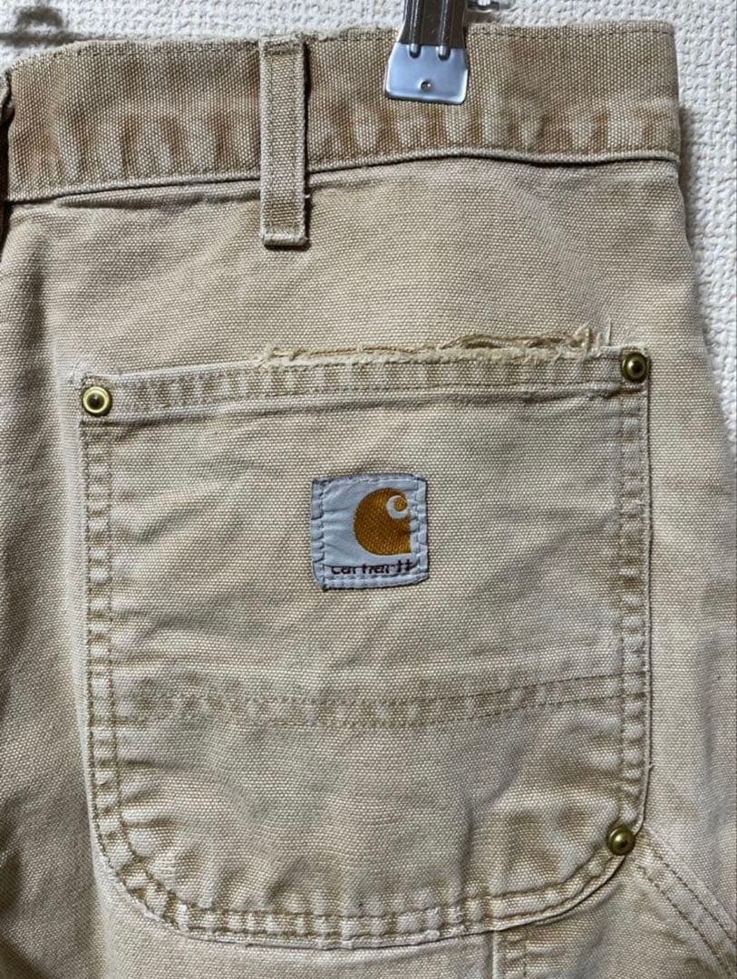 メキシコ製 Carhartt カーハート ダブルニー ダック生地 ワークパンツ