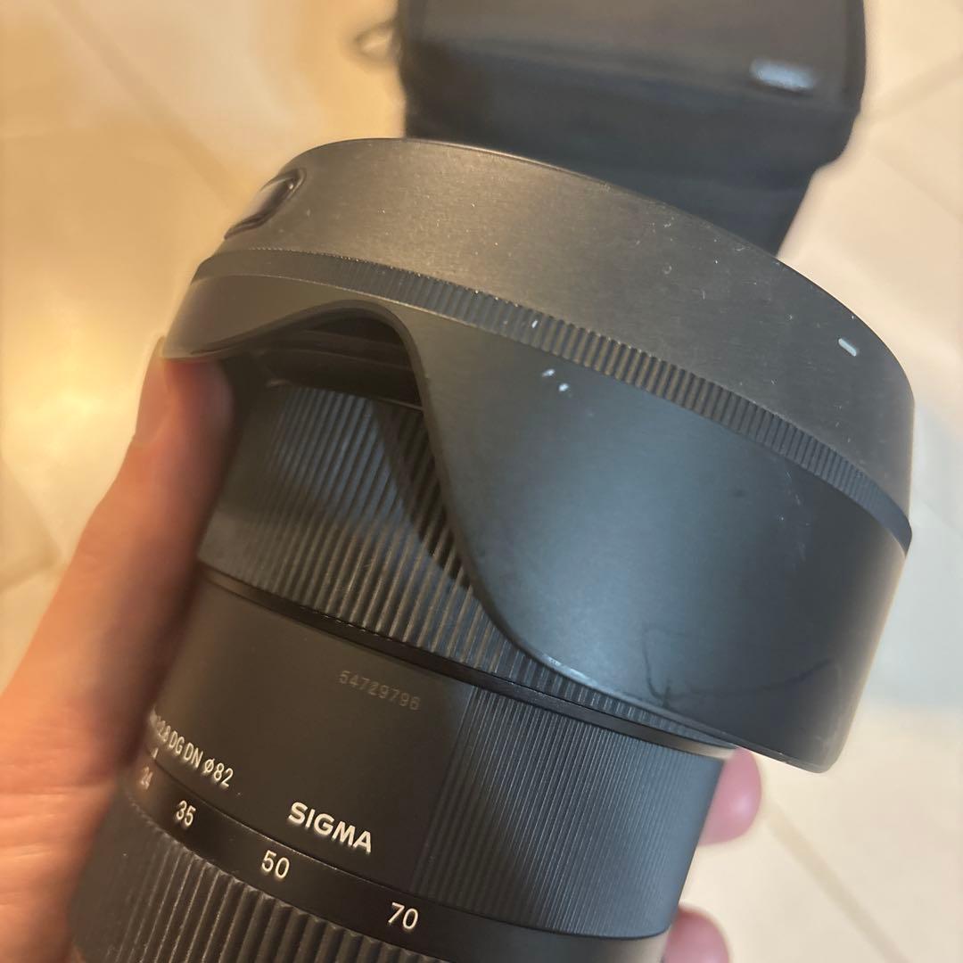 SIGMA 24-70mm F2.8 DG DN ART レンズ Lマウント