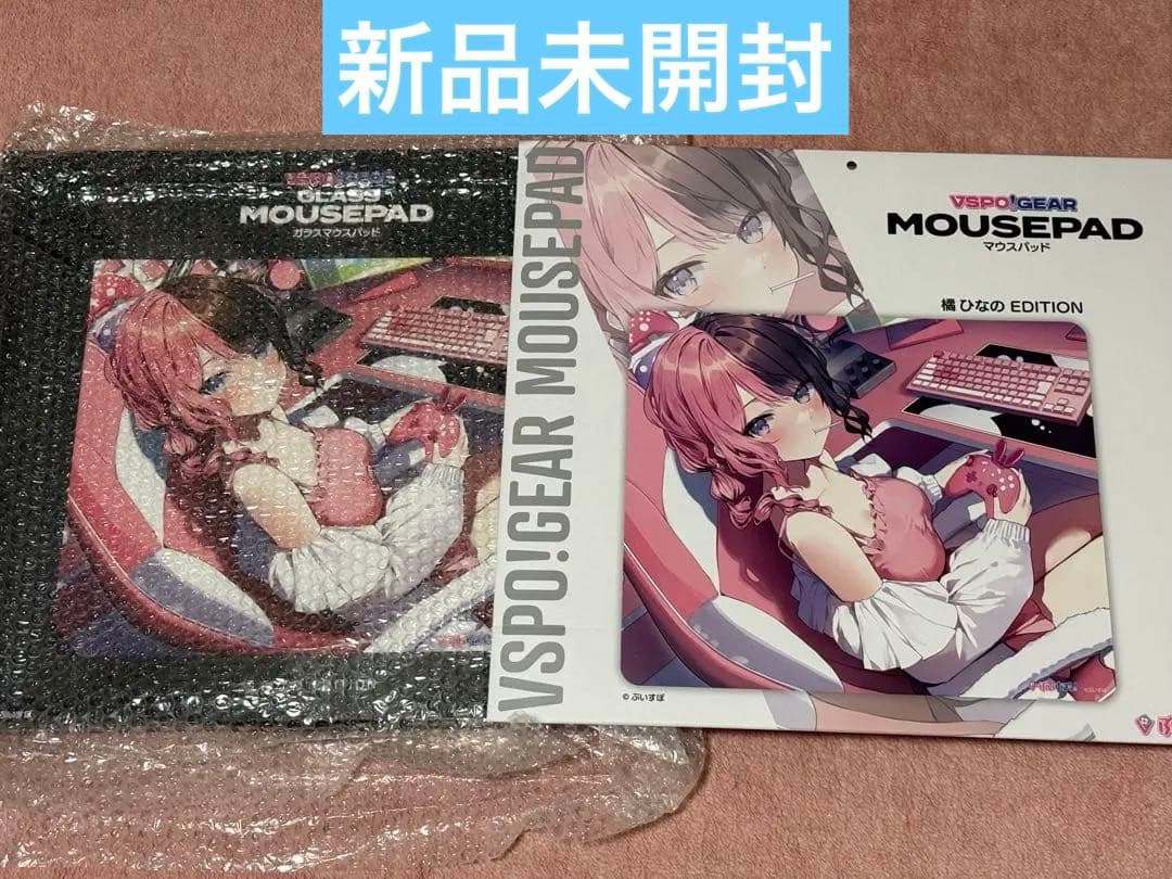 VSPO!GEAR ガラスマウスパッド マウスパッド　橘ひなの EDITION