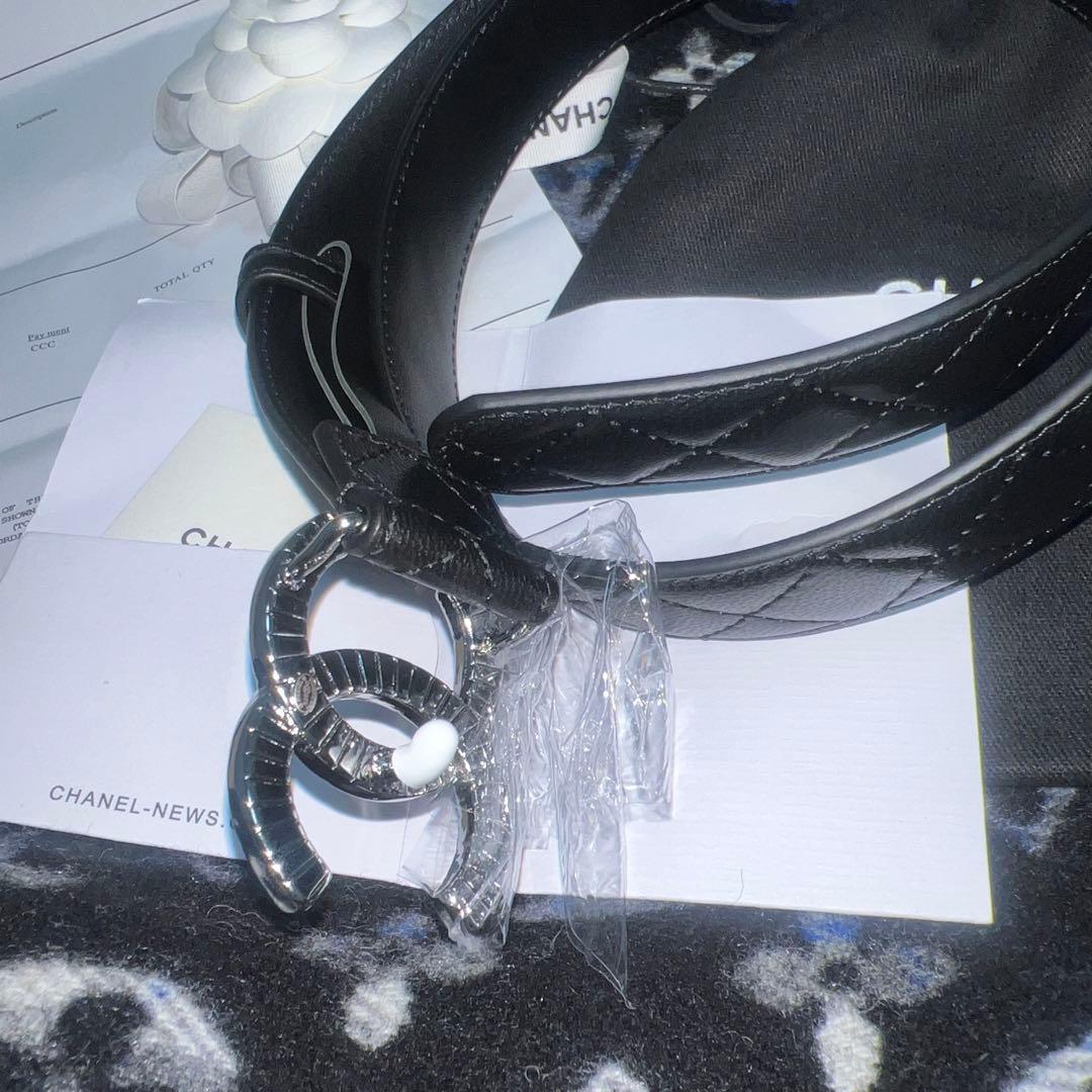 シャネル 黒 ベルト