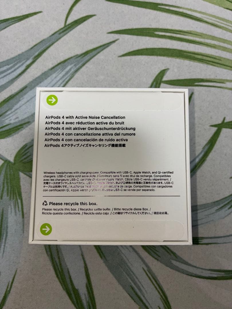 新品未開封 AirPods 4 本体 アクティブノイズキャンセリングセット