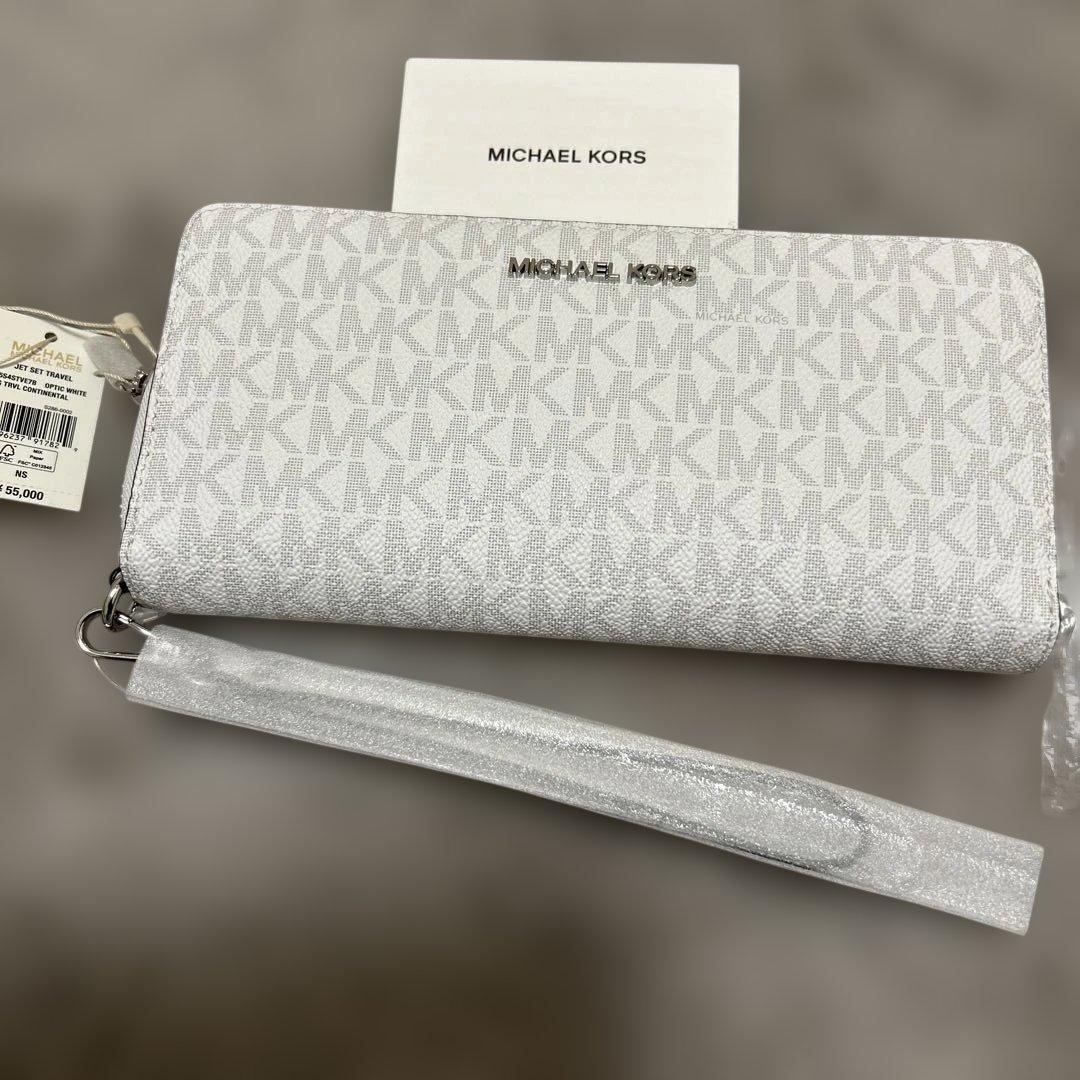 新品☆ MK JET SET TRAVELコンチネンタルウォレットラージ長財布