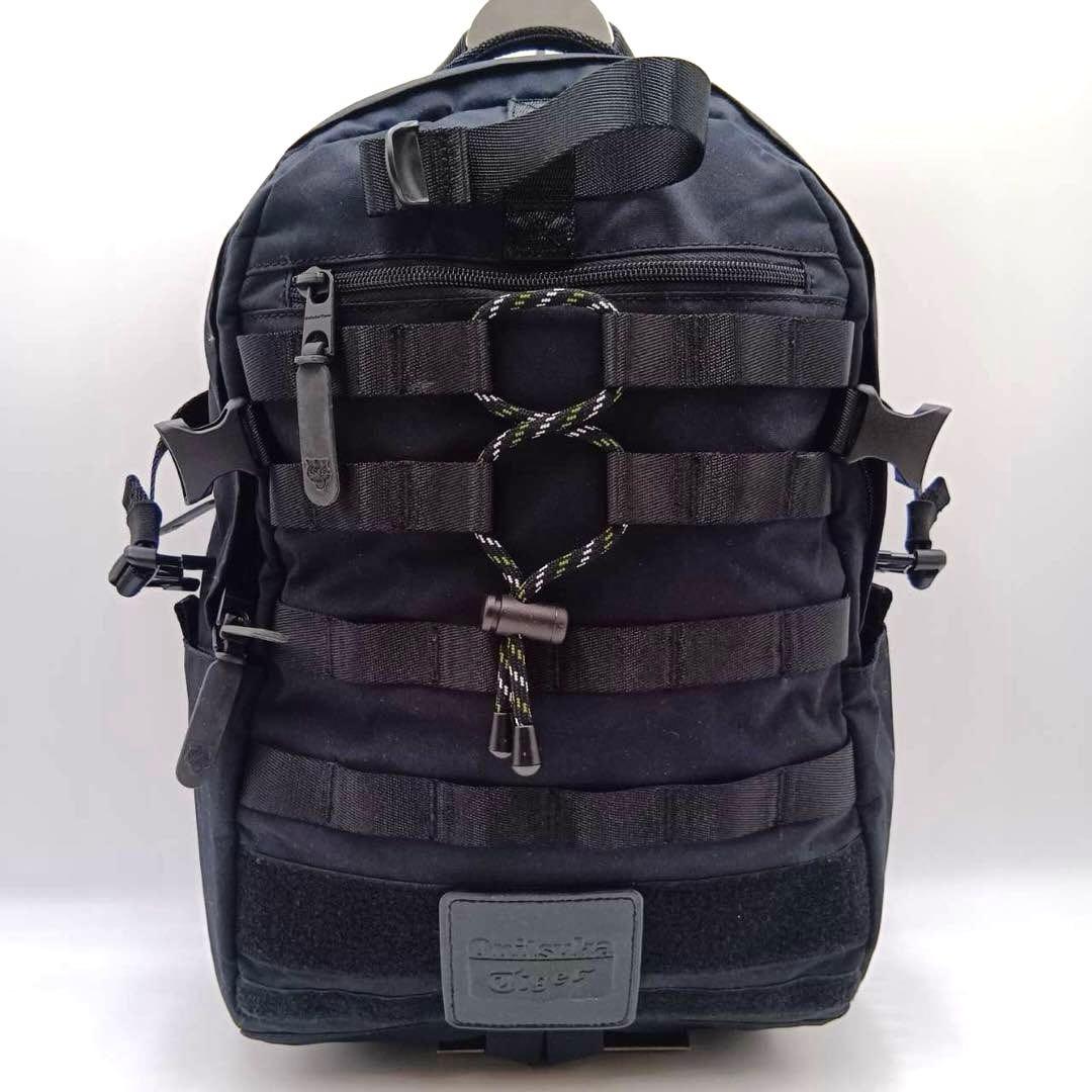 美品✨ オニツカタイガー リュック ミリタリー ブラック