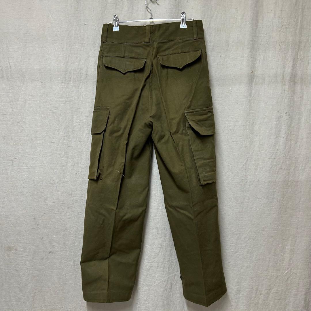 フランス軍 メタルボタン M47パンツ 前期タイプ 11 33 デッドストック