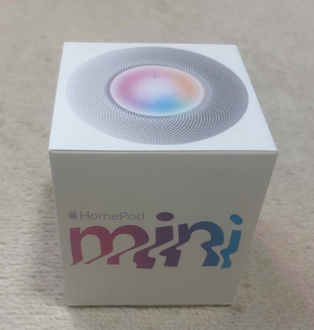Apple Pod mini ホワイト　未使用に近い！