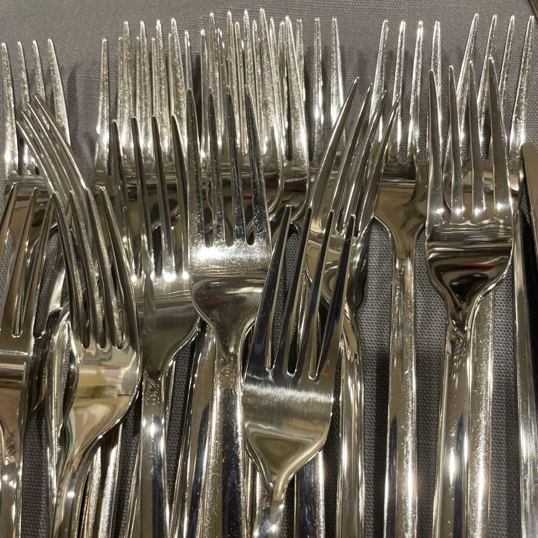 ステンレス製カトラリーセット 92点