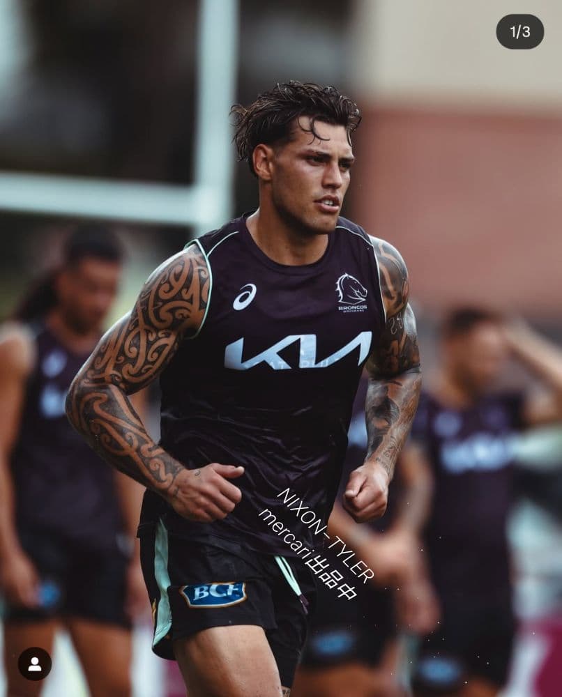 K*0様 【海外2XLサイズ】NRL ブリスベン・ブロンコス トレーニングシング