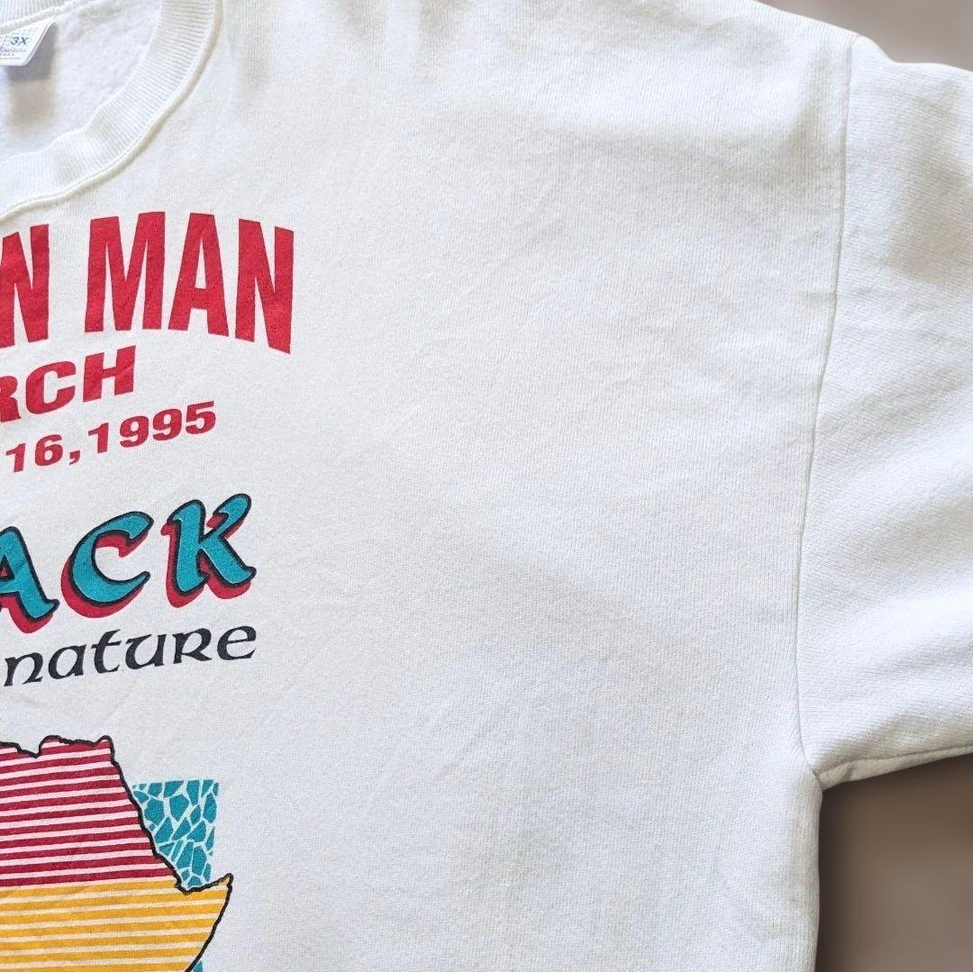 古着 90s MILLION MAN MARCH スウェット USA製 3X