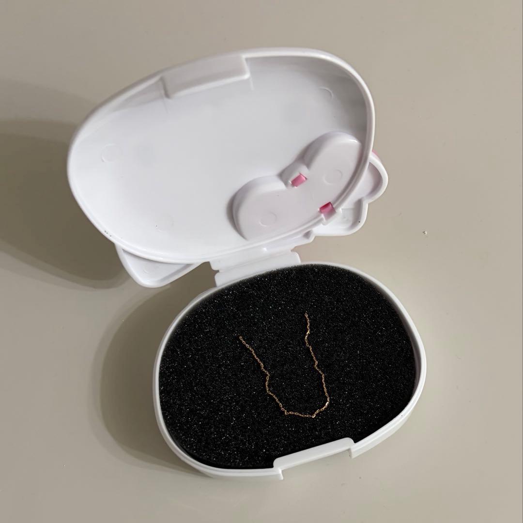 【ete】エテ K10YG ミラーカットチェーン ネックレス